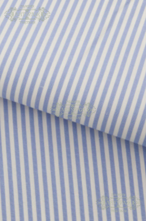 Ткань сорочечная смешанная, 115г/м2, 58% пэ, 42% хл., (арт 110) окрашенная, ш.150см, цв.2-голубой