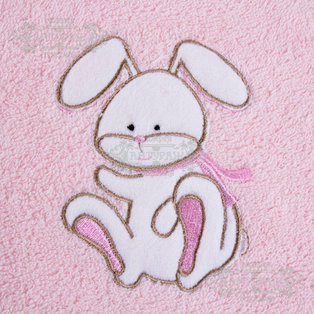 Набор для ванной Агуа детский Rabbit  (Розовый)