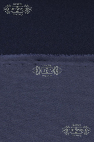 Трикотажное полотно Креп плательный 200626, 95% полиэстер, 5% спандекс, 152см, 260г/м2, цв. т.синий