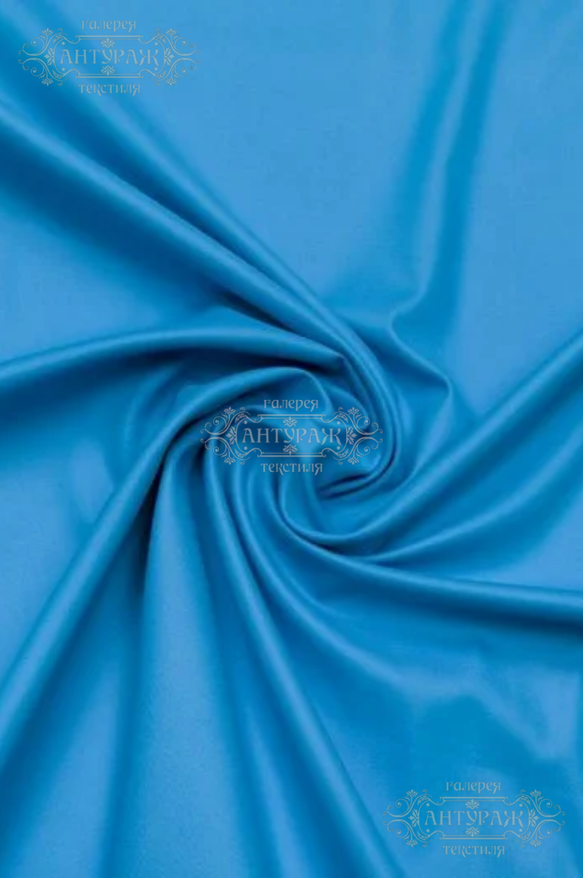 Ткань плательная вискоза голубой