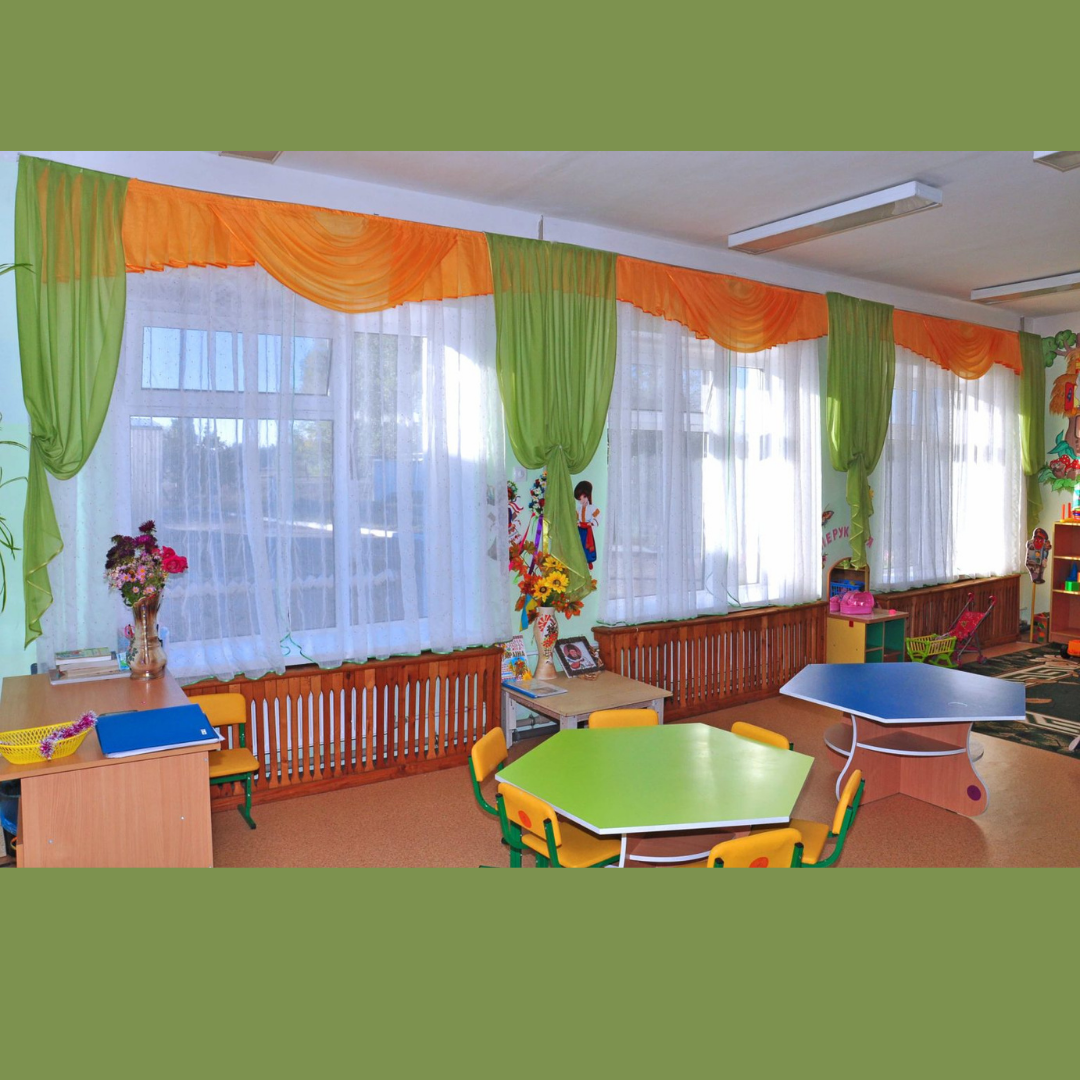 Комплект штор для детского сада
